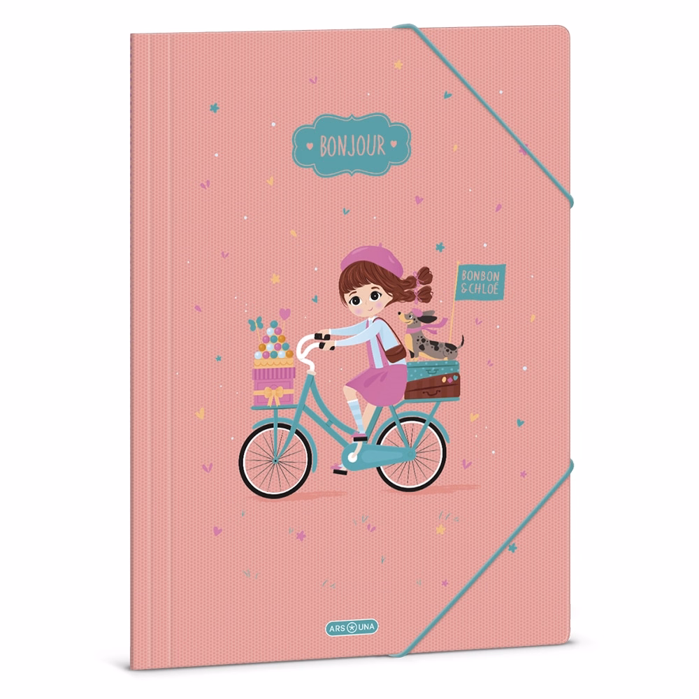 Gumis mappa ARS UNA A/4 Bonjour