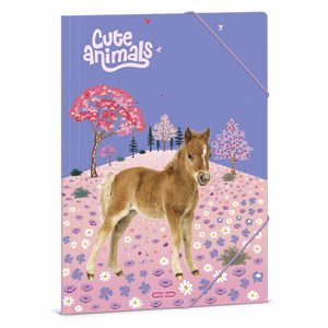 Gumis mappa ARS UNA A/4 Cute Animals-Horse