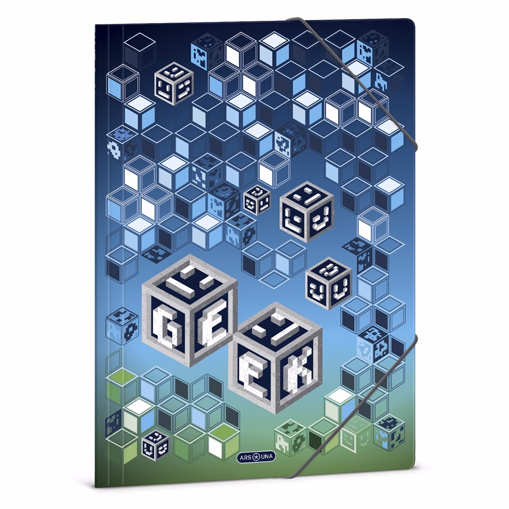 Gumis mappa ARS UNA A/4 Geek 5539