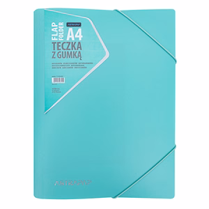 Gumis mappa ASTRA PP pasztelline A/4 vegyes színekben