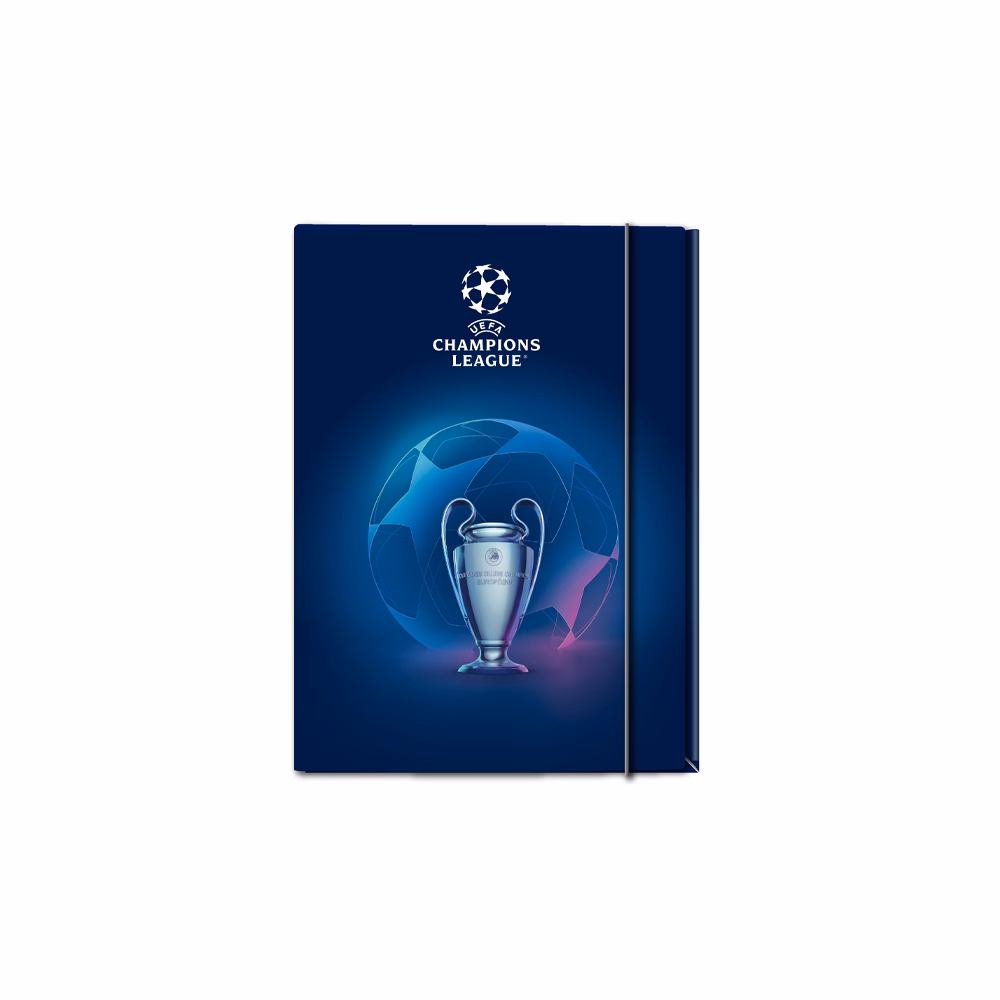 Gumis mappa CHAMPIONS LEAGUE A/4 kék