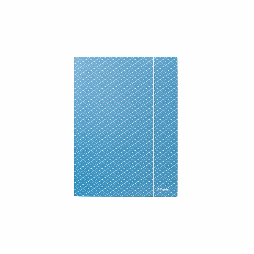 Gumis mappa ESSELTE Colour Breeze A/4 karton kék