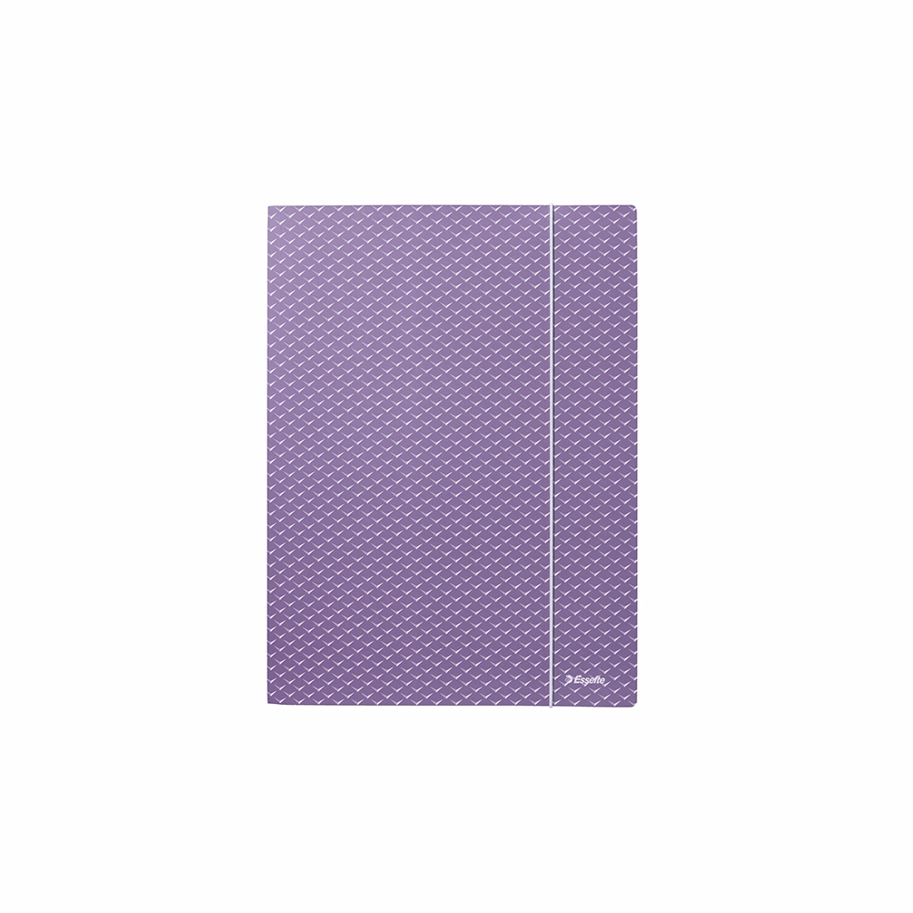 Gumis mappa ESSELTE Colour Breeze A/4 karton levendula