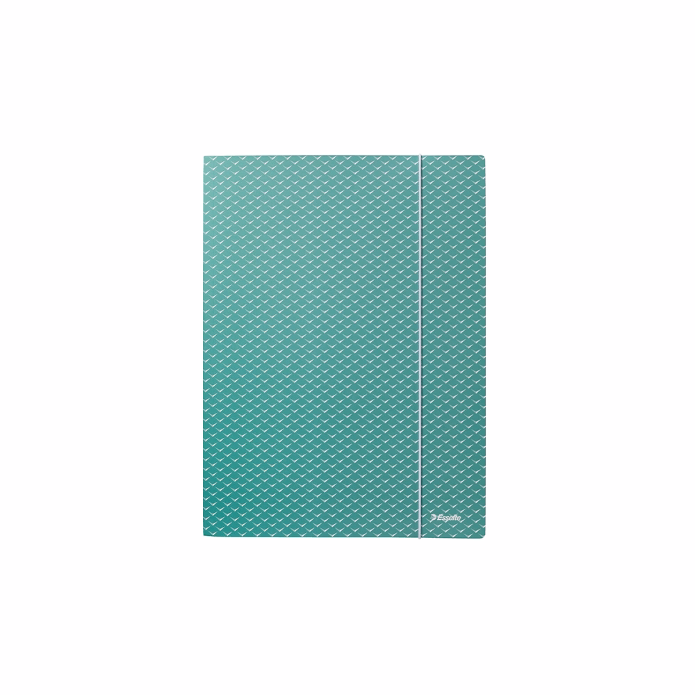 Gumis mappa ESSELTE Colour Breeze A/4 karton zöld