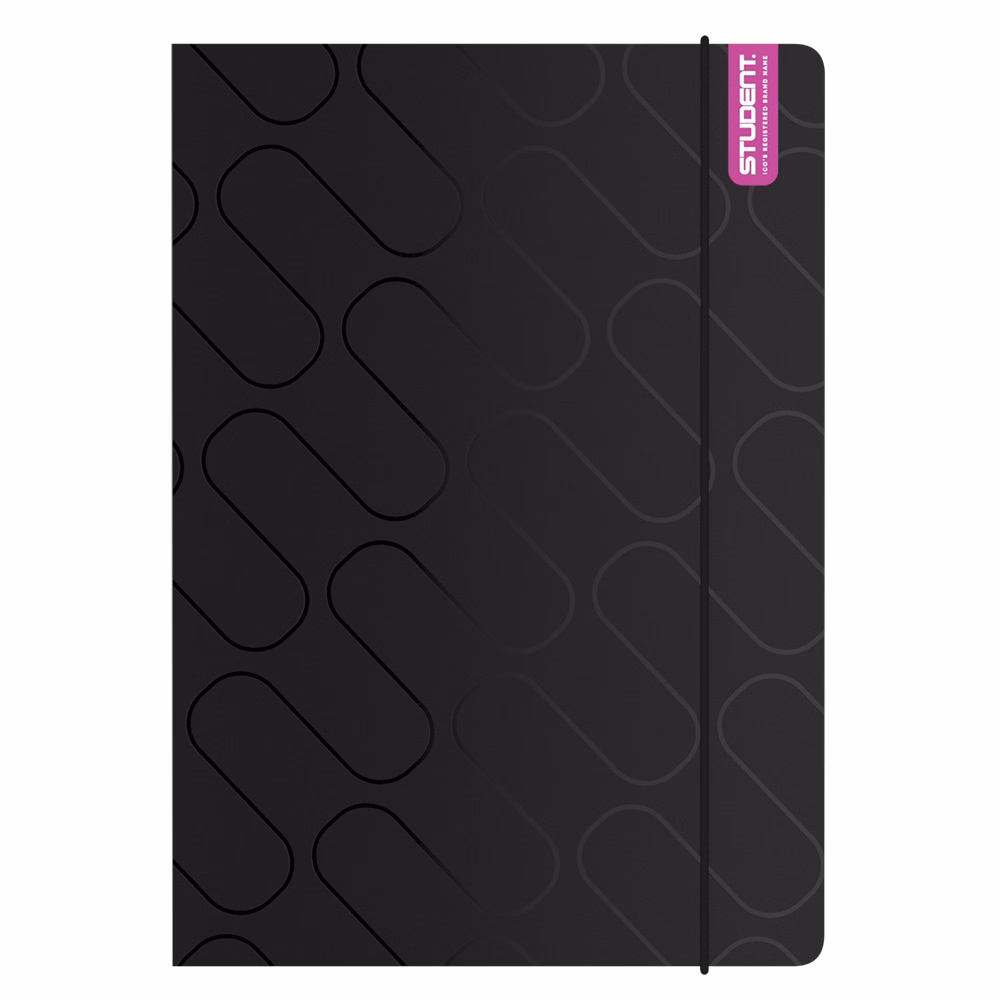 Gumis mappa ICO Student A/4 Black Prémium