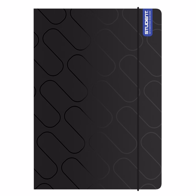 Gumis mappa ICO Student A/4 Black Prémium