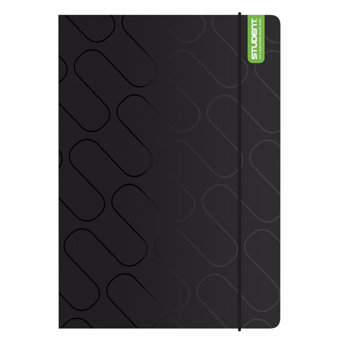 Gumis mappa ICO Student A/4 Black Prémium