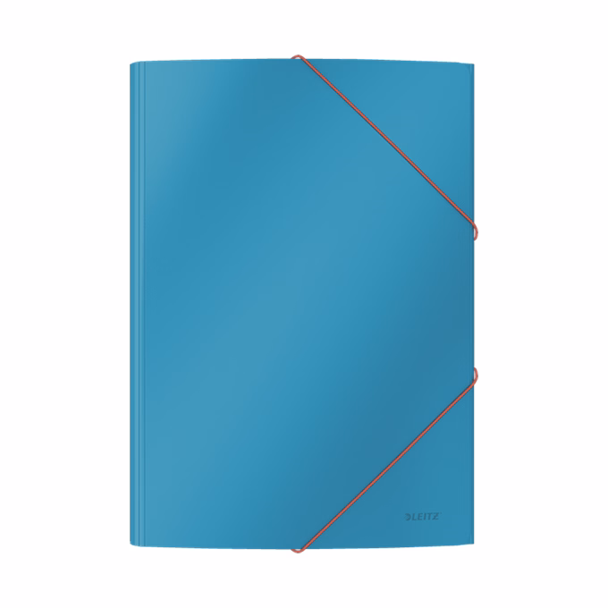 Gumis mappa LEITZ Cosy Soft Touch A/4 karton nyugodtkék