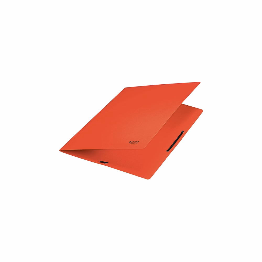 Gumis mappa LEITZ Recycle karton A/4 piros