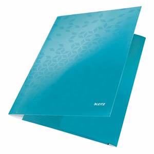 Gumis mappa LEITZ Wow A/4 karton 15 mm jégkék Gumis mappa LEITZ Wow A/4 karton 15 mm jégkék