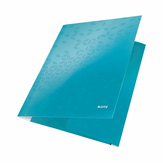 Gumis mappa LEITZ Wow A/4 karton 15 mm jégkék Gumis mappa LEITZ Wow A/4 karton 15 mm jégkék