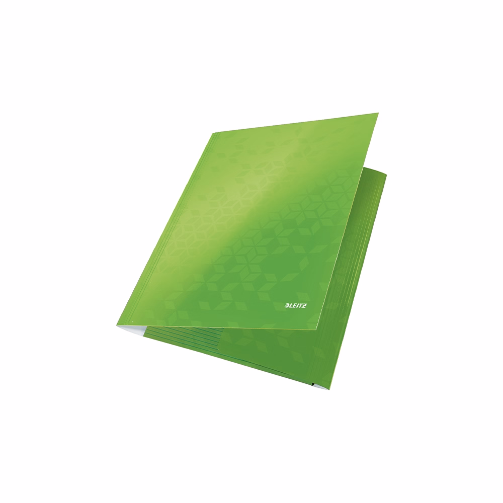 Gumis mappa LEITZ Wow A/4 karton 15 mm zöld Gumis mappa LEITZ Wow A/4 karton 15 mm zöld