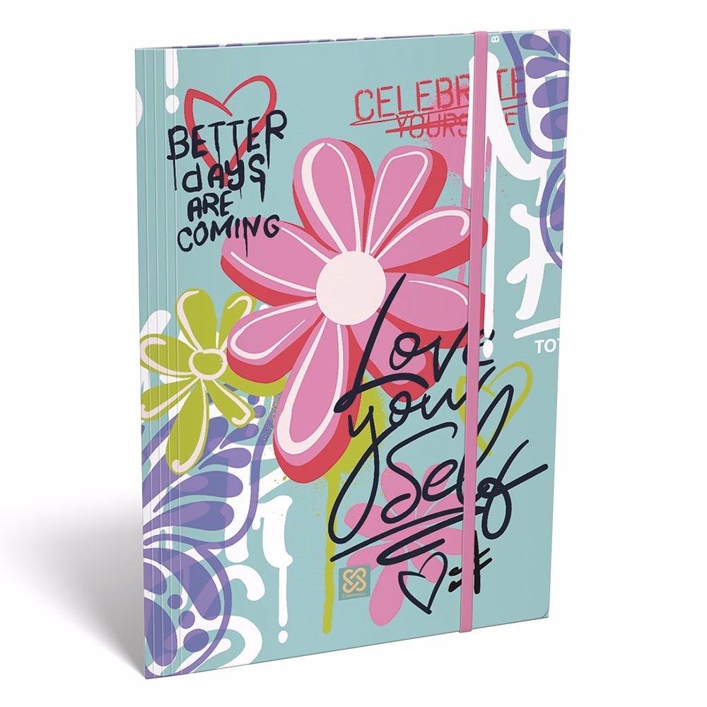 Gumis mappa LIZZYSULI A/4 Cornell Love