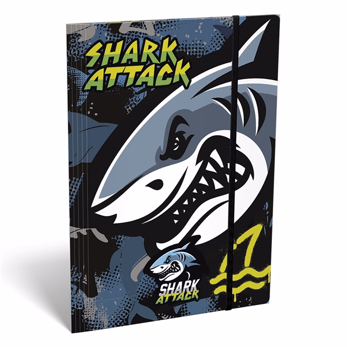 Gumis mappa LIZZYSULI A/4 Shark Attack