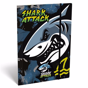 Gumis mappa LIZZYSULI A/4 Shark Attack