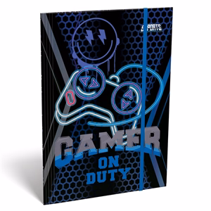 Gumis mappa LIZZYSULI A/5 Esport Gamer On Duty