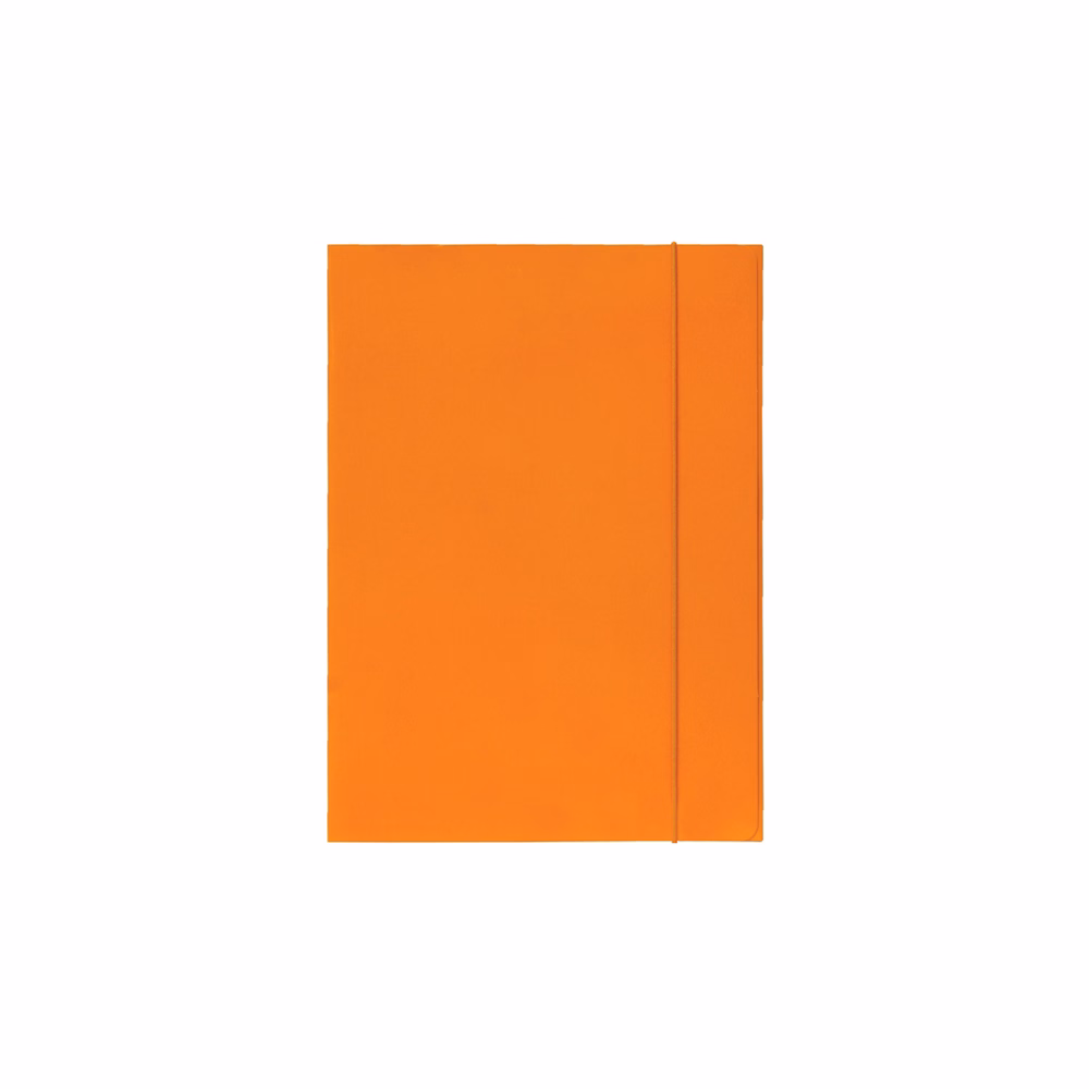 Gumis mappa OPTIMA A/4 fluo narancs 600 g