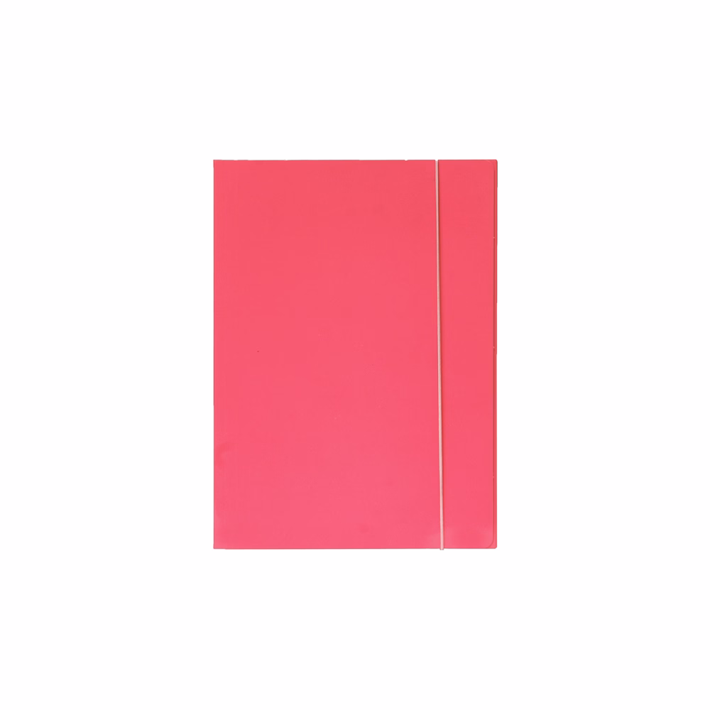 Gumis mappa OPTIMA A/4 fluo pink 600 g