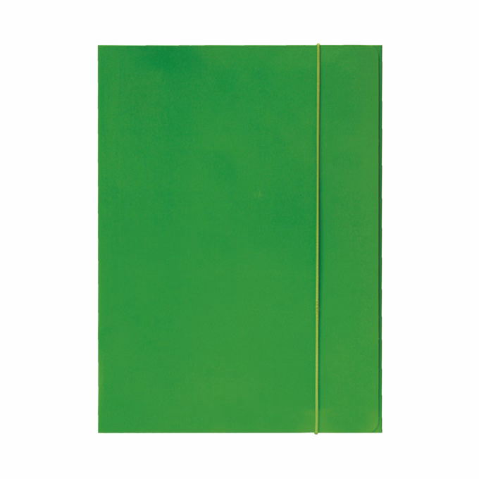 Gumis mappa OPTIMA A/4 fluo zöld 600 g