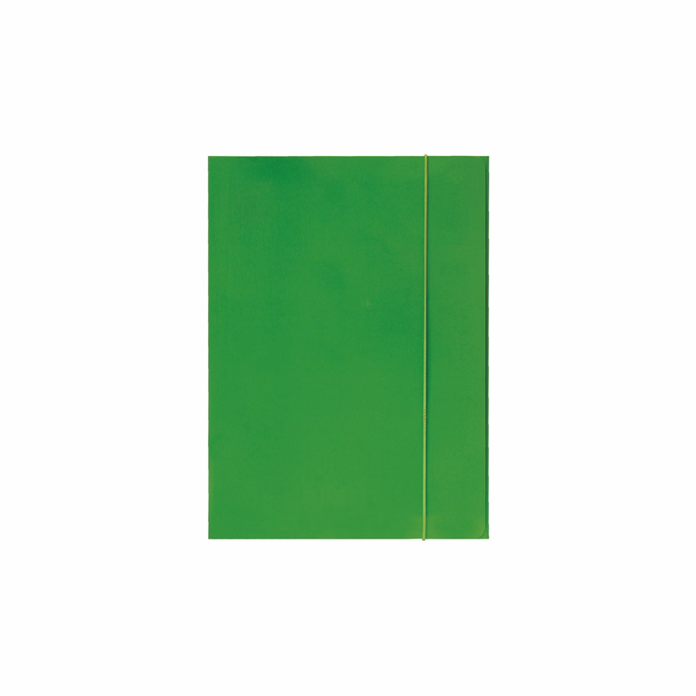 Gumis mappa OPTIMA A/4 fluo zöld 600 g