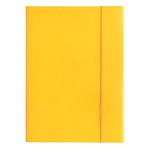 Gumis mappa OPTIMA A/4 sárga 400 g