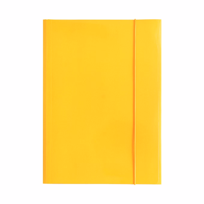 Gumis mappa OPTIMA A/4 sárga 400 g