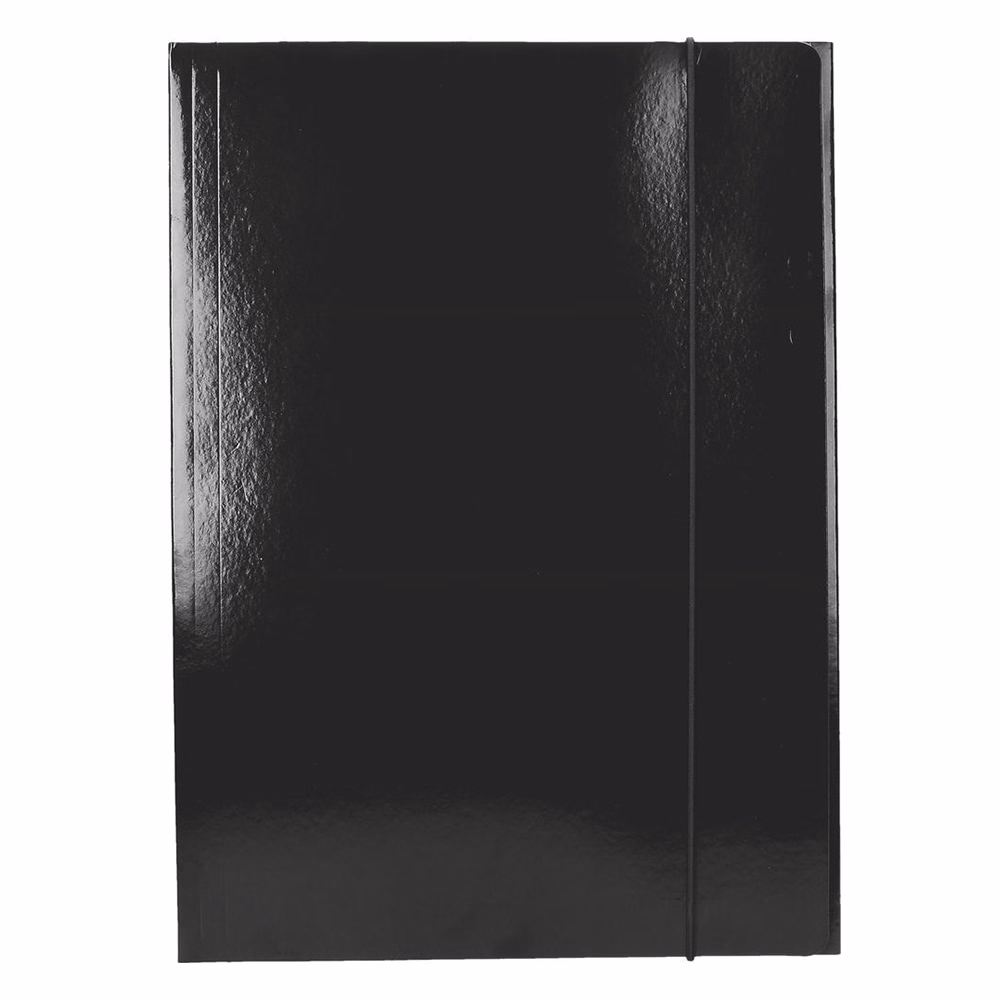 Gumis mappa OPTIMA A/4 fekete 600 g