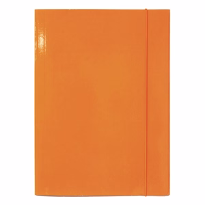 Gumis mappa OPTIMA A/4 fluo narancs 600 g