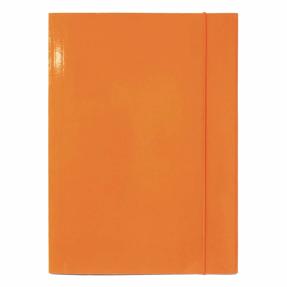 Gumis mappa OPTIMA A/4 fluo narancs 600 g