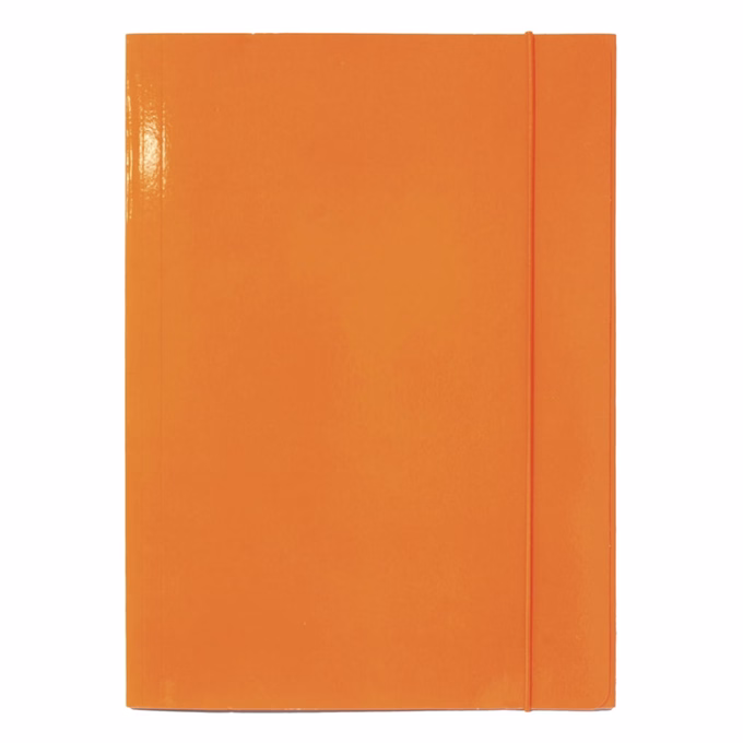 Gumis mappa OPTIMA A/4 fluo narancs 600 g