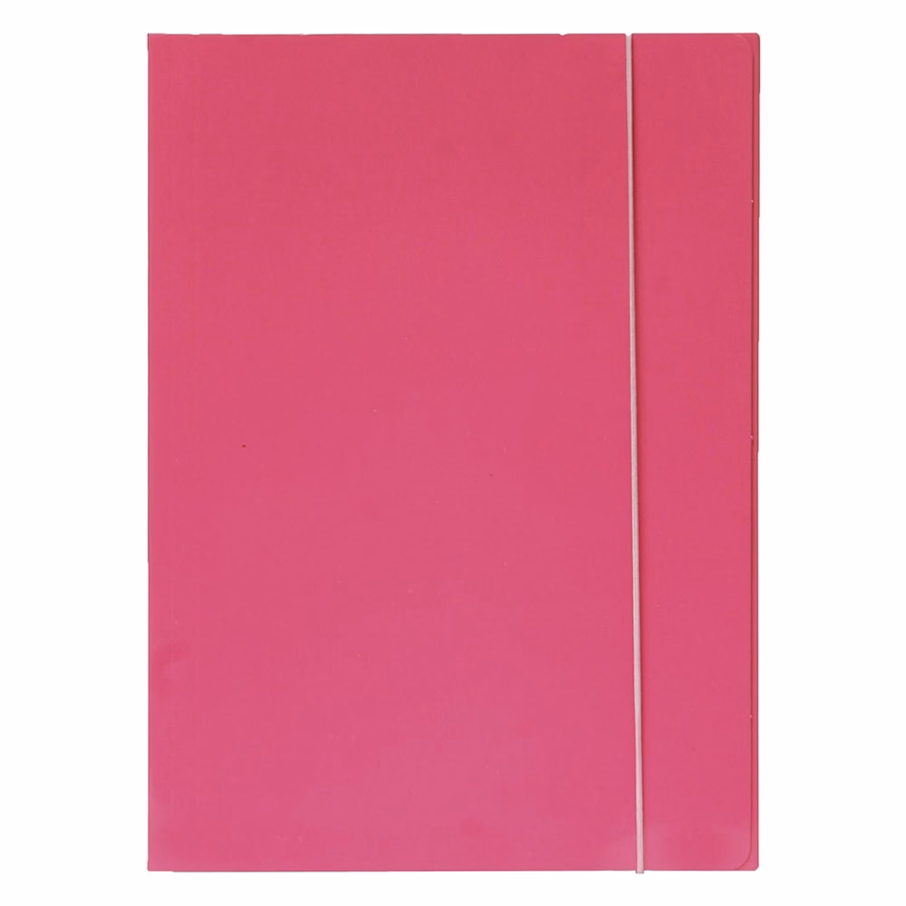 Gumis mappa OPTIMA A/4 fluo pink 600 g
