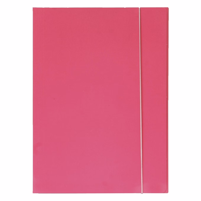 Gumis mappa OPTIMA A/4 fluo pink 600 g