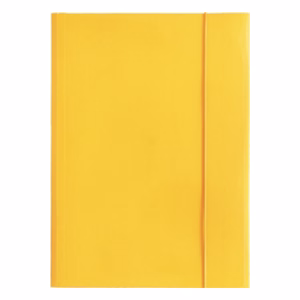Gumis mappa OPTIMA A/4 sárga 400 g