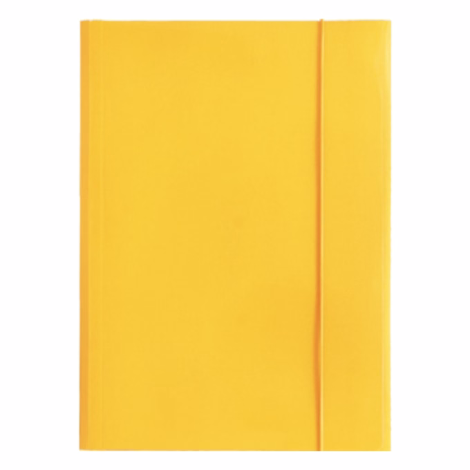 Gumis mappa OPTIMA A/4 sárga 400 g