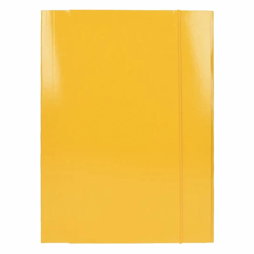 Gumis mappa OPTIMA A/4 sárga 600 g