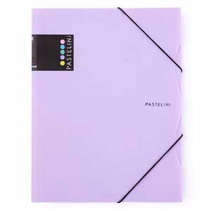 Gumis mappa PASTELINI PP A/4 lila