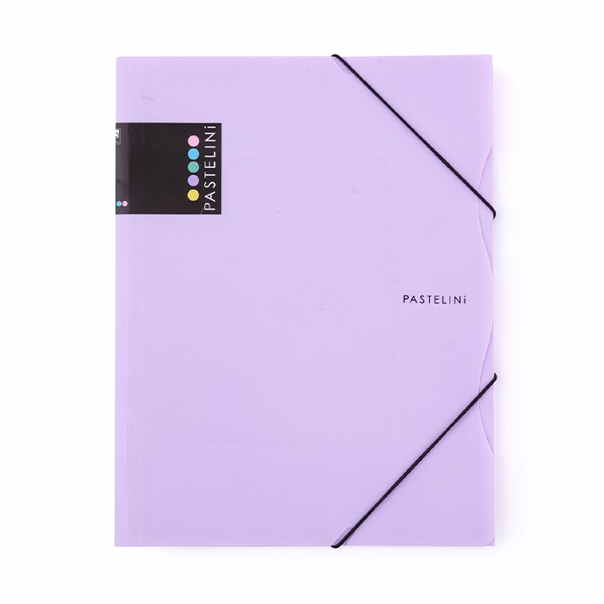 Gumis mappa PASTELINI PP A/4 lila