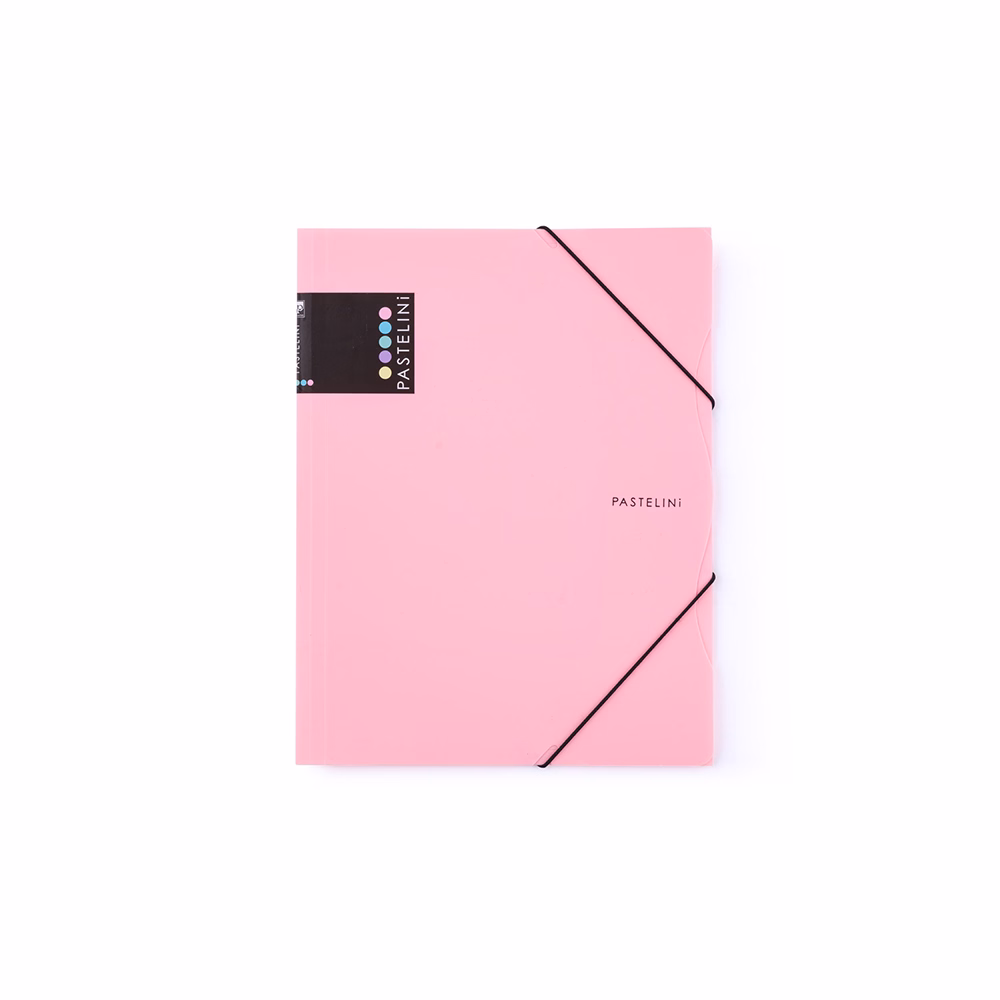 Gumis mappa PASTELINI PP A/4 pink