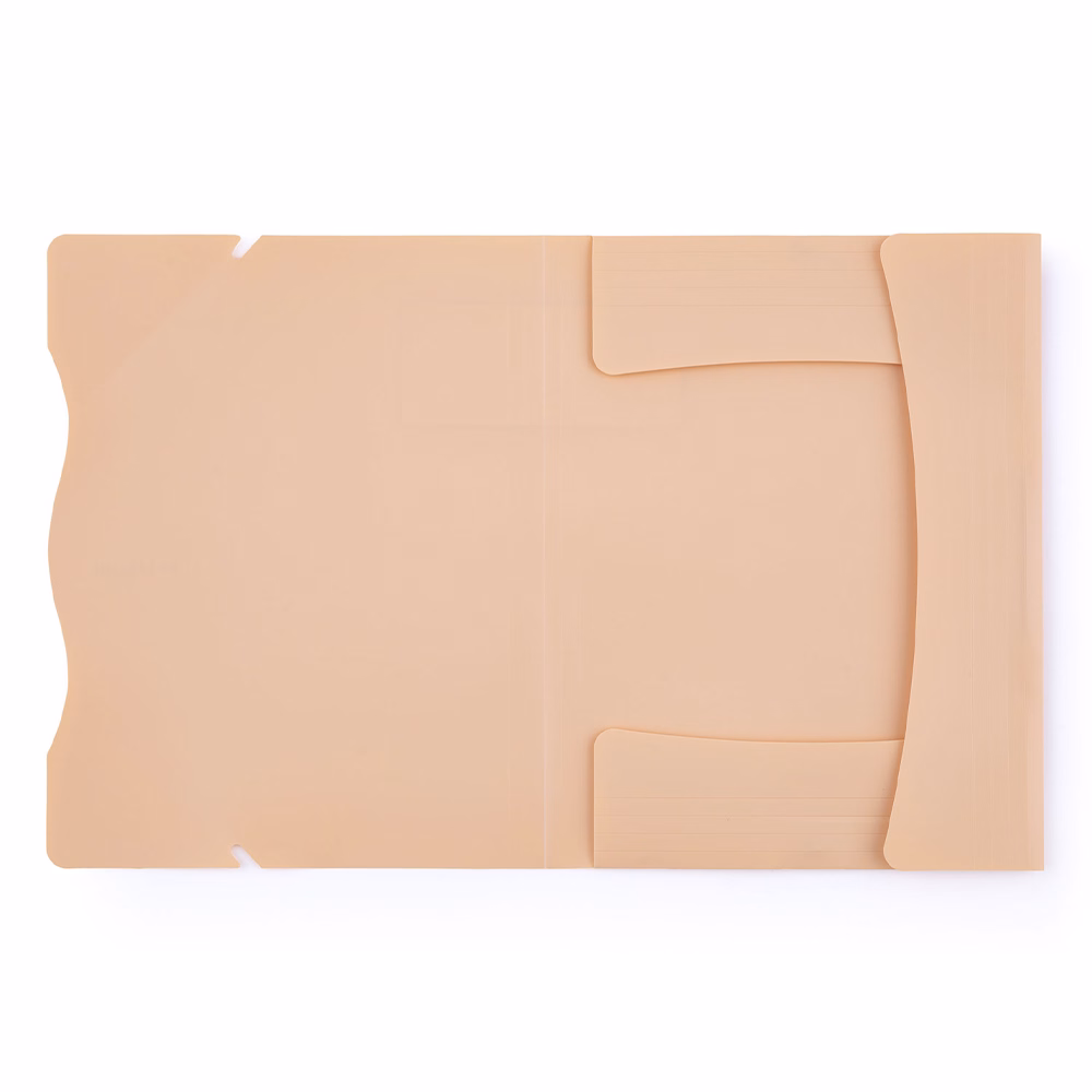 Gumis mappa PASTELINI PP A/4 barack