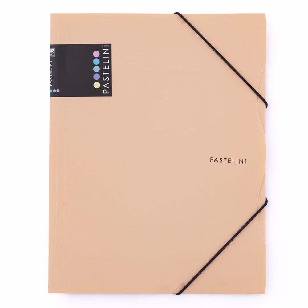 Gumis mappa PASTELINI PP A/4 barack