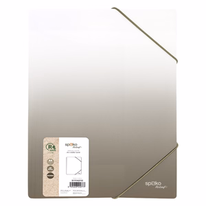 Gumis mappa SPOKO ReLeaf Gradient PP A/4 szürke