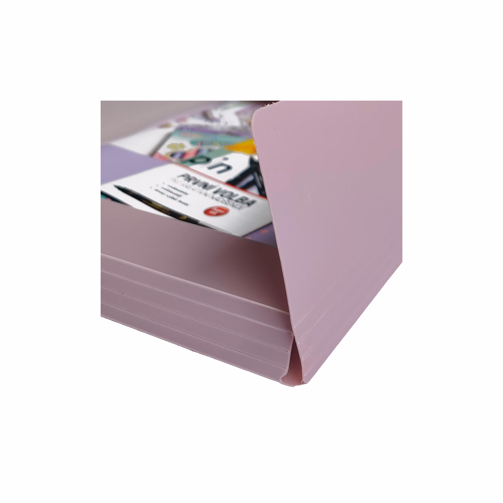 Gumis mappa SPOKO ReLeaf PP A/4 SoftTouch lila