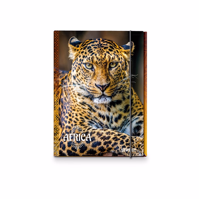 Gumis mappa STREET A/4 Africa