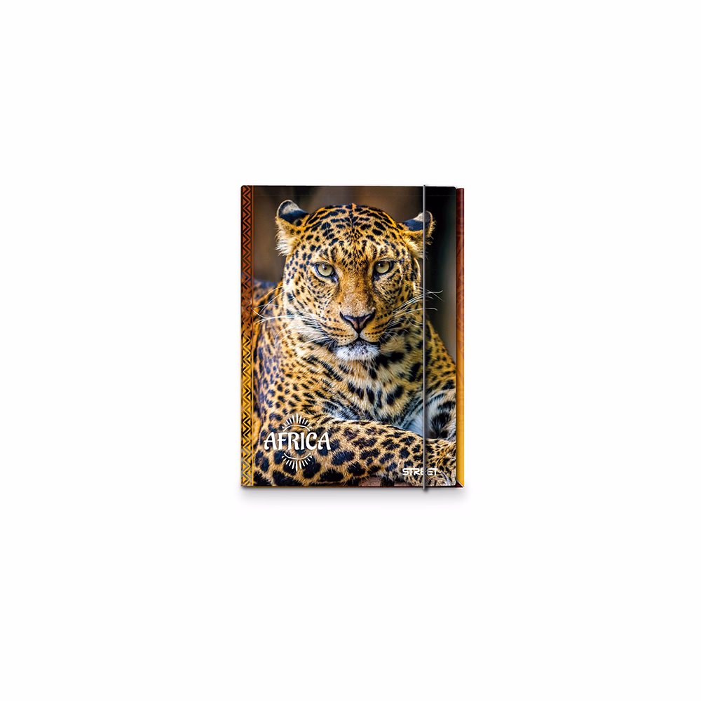 Gumis mappa STREET A/4 Africa