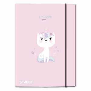 Gumis mappa STREET A/4 1 cm gerincvastag Lovely Tale