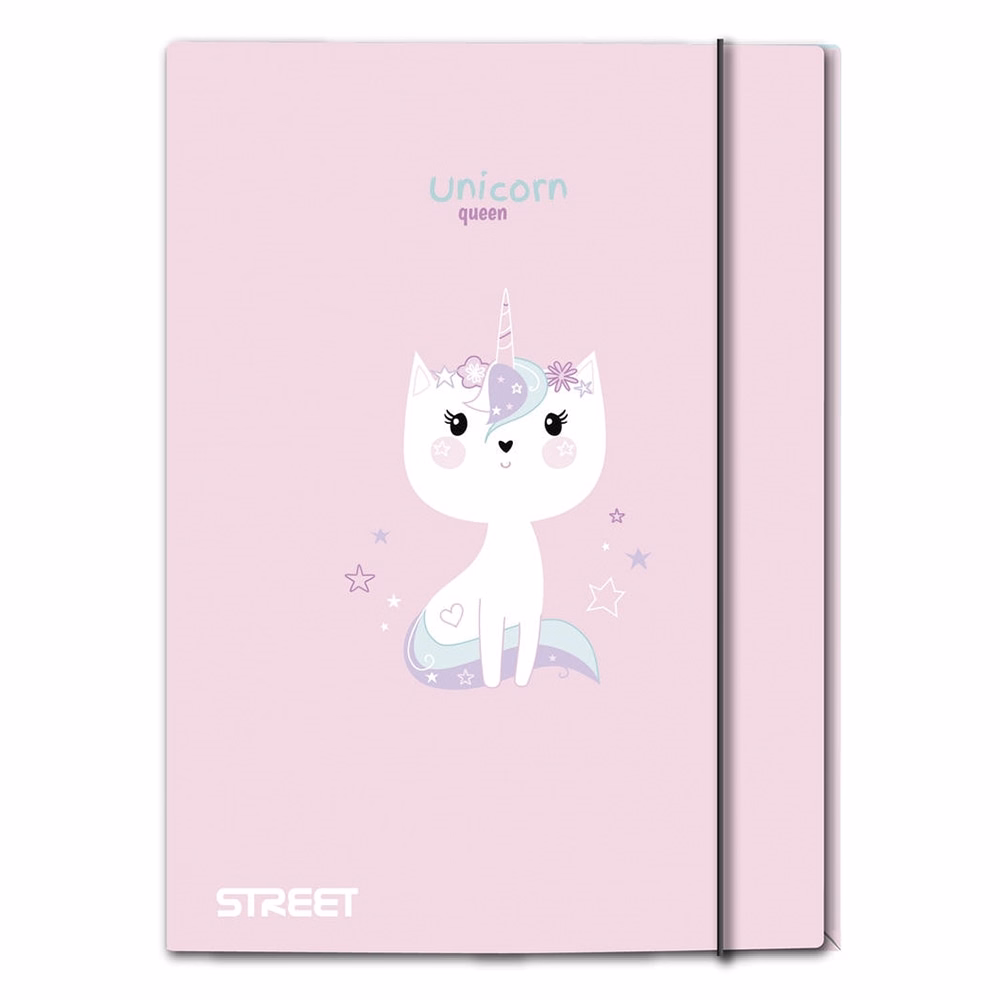 Gumis mappa STREET A/4 1 cm gerincvastag Lovely Tale