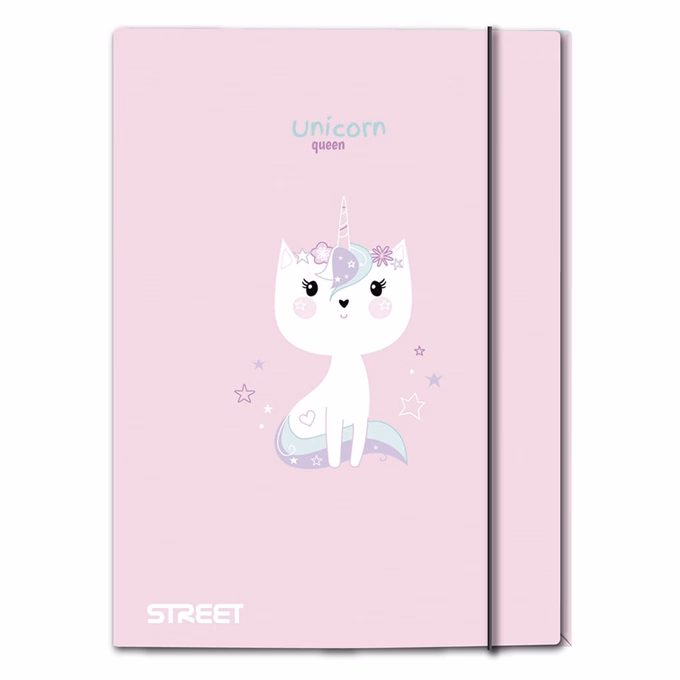 Gumis mappa STREET A/4 1 cm gerincvastag Lovely Tale