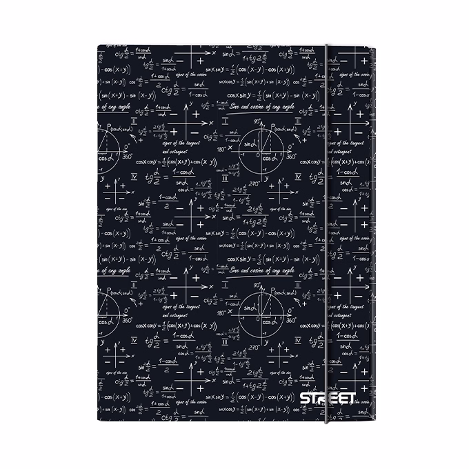 Gumis mappa STREET A/4 1 cm gerincvastag Math