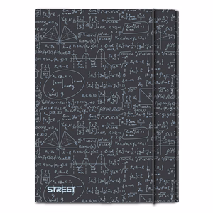 Gumis mappa STREET A/4 1 cm gerincvastag Math