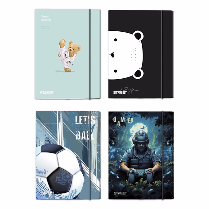 Gumis mappa STREET A/4 600 g Kids